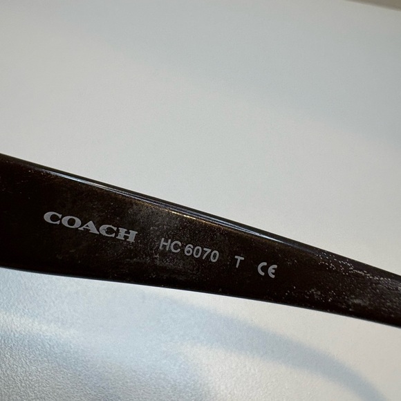 COACH EYEGLASSES HC6070/5325 (Snow Leopard Tortoise/Dk Brown) 53•17•135 - Picture 8 of 11